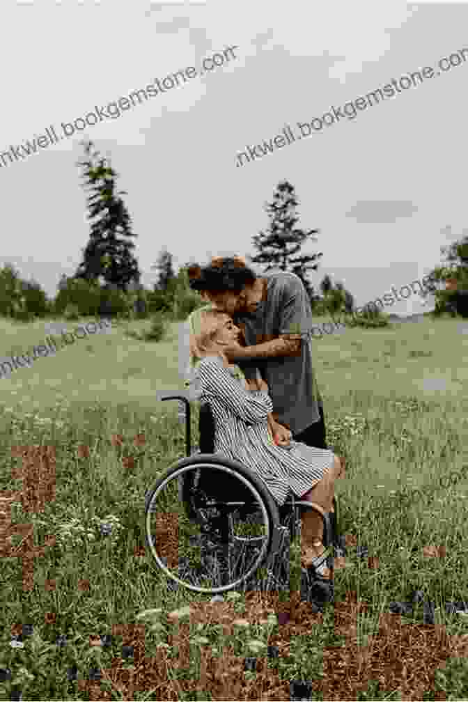 A Couple Embracing, One In A Wheelchair, Their Love Transcending Physical Differences Go Deep (Unexpected Lovers 1)