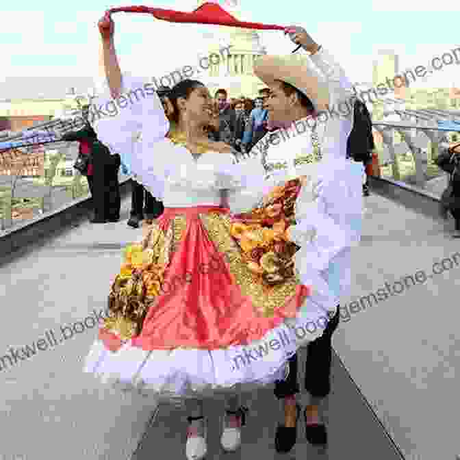 A Man Dancing Salsa With A Colombian Woman In Traditional Dress Dancing Feat: One Man S Mission To Dance Like A Colombian