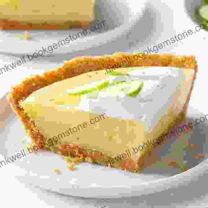 A Slice Of Key Lime Pie, A Tangy And Refreshing Dessert Made With Key Limes, Condensed Milk, And A Graham Cracker Crust. Florida Keys Key West Chef S Table: Extraordinary Recipes From The Conch Republic