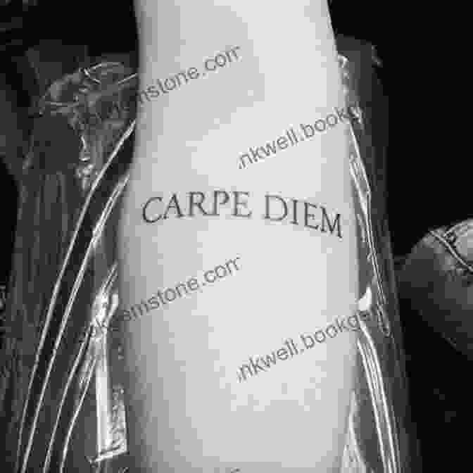 A Tattoo Of The Phrase 'carpe Diem' In A Bold Sans Serif Font. Body Type 2: More Typographic Tattoos
