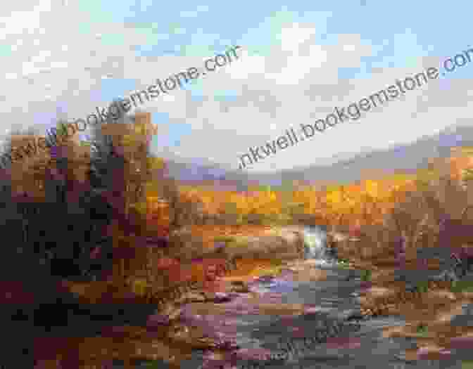 A Vibrant Oil Painting Of A Landscape Scene, Demonstrating The Mastery Of Oil Painting Techniques. Oil Painting Airbrushing: 1 2 3 Easy Techniques To Mastering Oil Painting 1 2 3 Easy Techniques To Mastering Airbrushing (Acrylic Painting AirBrushing Painting Pastel Drawing Sculpting 2)