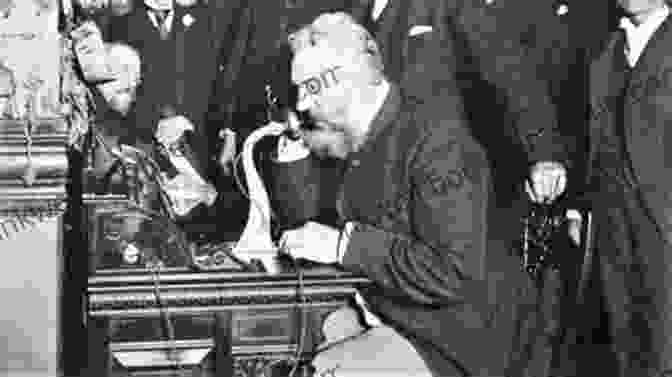 Alexander Graham Bell Demonstrating The Telephone Beginnings: The Ending Origin Stories