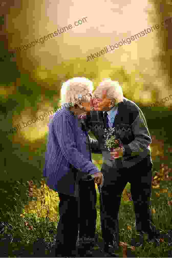 An Elderly Couple Embracing, Their Faces Radiant With Love Go Deep (Unexpected Lovers 1)