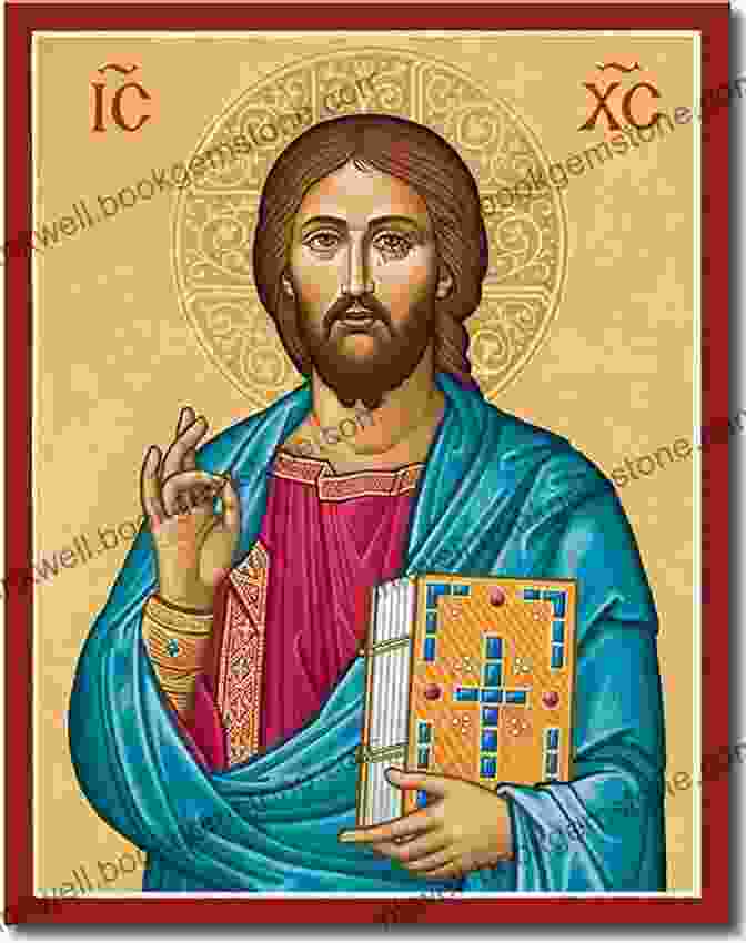 An Icon Of Jesus Christ Icons Rose Art