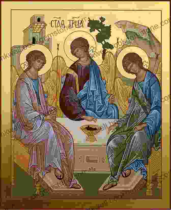 An Icon Of The Holy Trinity Icons Rose Art