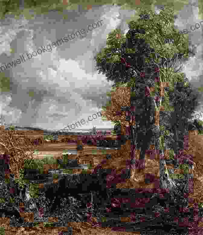 Dedham Vale (1802) John Constable: 50+ Romantic Paintings Romanticism