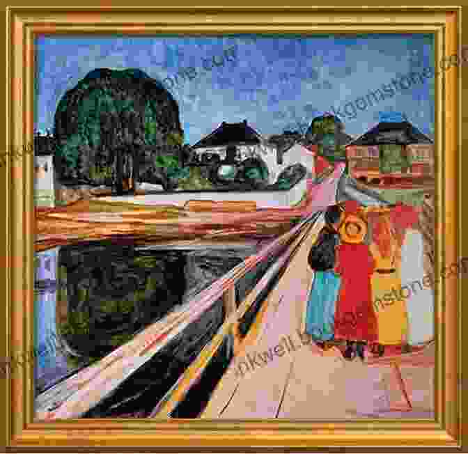 Edvard Munch's Painting 'The Bridge' (1902) Draws Inspiration From His Journal Entries, Capturing The Psychological And Emotional Tensions He Experienced The Private Journals Of Edvard Munch: We Are Flames Which Pour Out Of The Earth