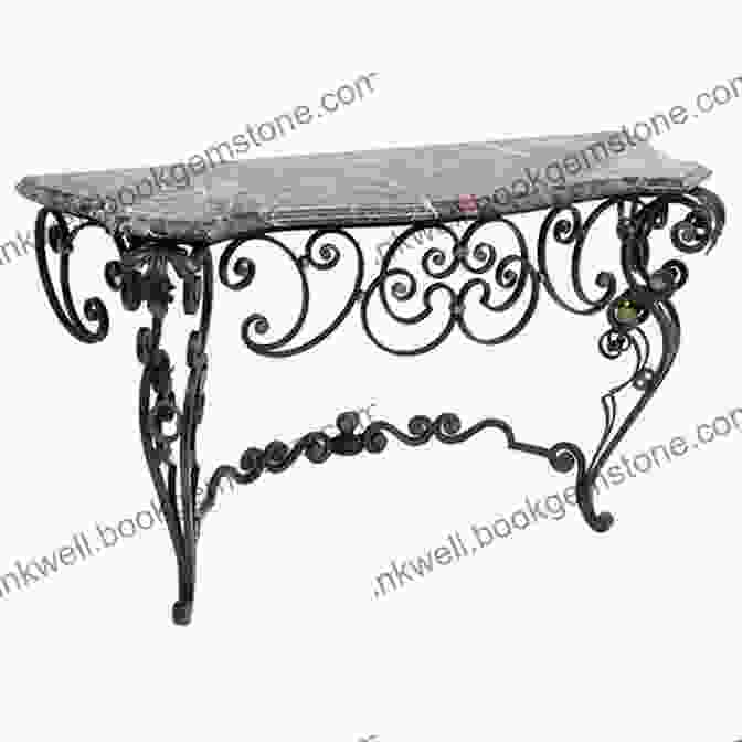 Elegant French Ironwork Furniture Featuring Scrolling And Foliate Motifs. Decorative French Ironwork Designs (Dover Jewelry And Metalwork)