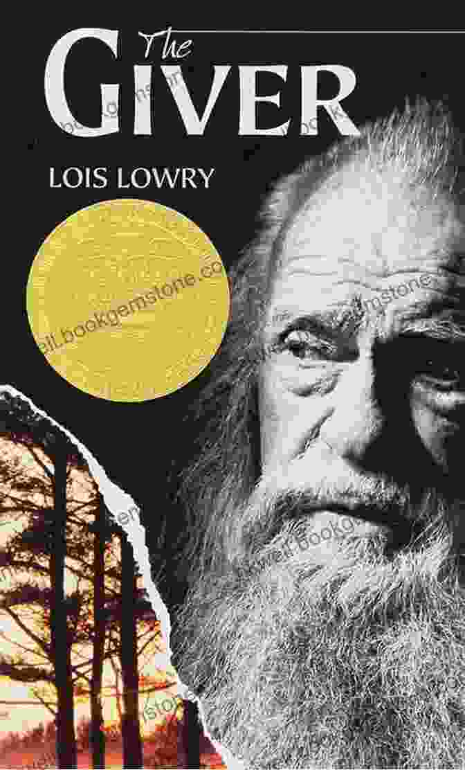 Image Of The Cover Of The Giver By Lois Lowry, Depicting A Young Man And An Old Man Sitting On A Bench Best Dystopian Novels Everyone Should Read (1984 Brave New World We The Time Machine The Iron Heel)
