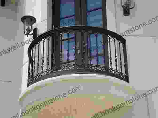 Ornate French Ironwork Balcony With Intricate Scrolling And Floral Details. Decorative French Ironwork Designs (Dover Jewelry And Metalwork)