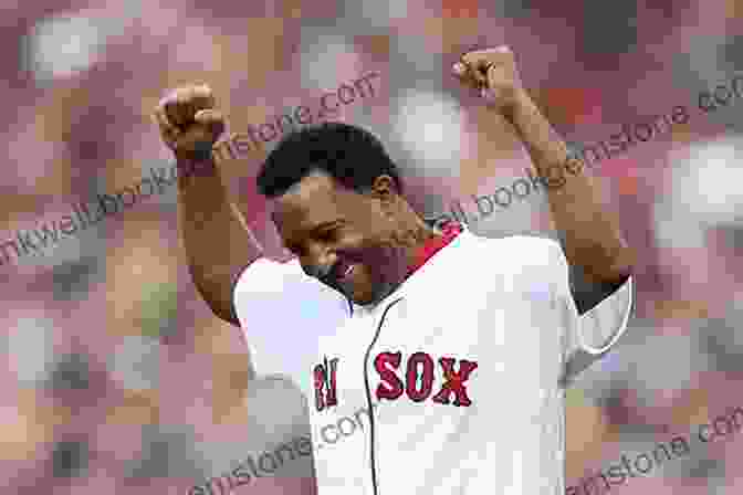 Pedro Martinez Celebrating With The Boston Red Sox After Winning The World Series Pedro Pedro Martinez