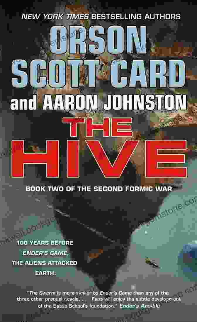 The Swarm: The Second Formic War, Volume 1, Book Cover Featuring A Swarm Of Insects Attacking A Human Spaceship The Swarm: The Second Formic War (Volume 1)