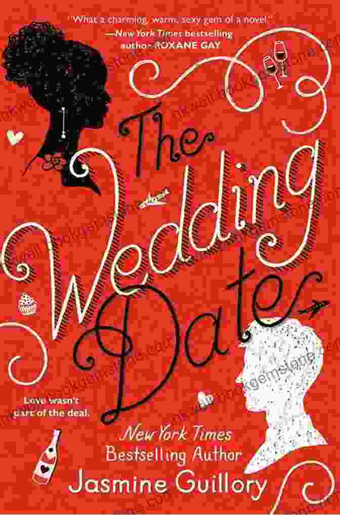The Wedding Date Book Cover Featuring Two Characters Embracing The Wedding Date Jasmine Guillory