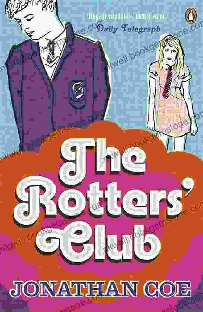 Vintage Cover Of The Rotters' Club, Featuring A Group Of Boys In Victorian Clothing, The Leader Holding A Skull The Rotters Club (Vintage Contemporaries)
