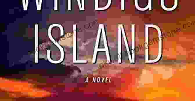 Windigo Island Novel Cover Art Featuring A Shadowy Figure Standing On A Desolate Island Shrouded In Mist, Surrounded By Eerie Blue Lights Windigo Island: A Novel (Cork O Connor Mystery 14)